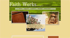 Desktop Screenshot of faithworks4u.com